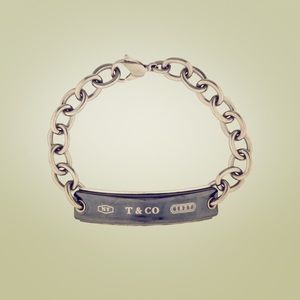 Tiffany & Co Chain I.D Titanium Bracelet
